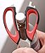 Chef Brooklyn BBQ Grill Mats with Bonus Kitchen Scissors- Heavy Duty Multi-Functional Scissors Sharp Perfect for Chicken, Poultry, Fish, Meat, Herbs and Outdoors for the BBQ'S Camping or on the Boat