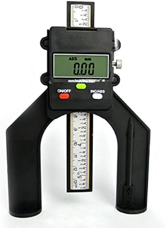 Self Standing Trend Digital Router / Depth Gauge with Magnetic Feet and Flat back 80mm (3 1/8 inch) Range TT-130