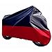 Tokept Universal Black and Red Motorcycle Cover Waterproof Sun UV (XL Large) for 104