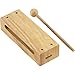 Nino Percussion NINO22 Large Woodblock, Natural Finish