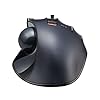 ELECOM-24GHz-Wireless-Thumb-operated-Trackball-Mouse-6-Button-Function-with-Smooth-Tracking-Precision-Optical-Gaming-Sensor-M-XT3DRBK Elecom Trackball Mouse 2.4GHz Wireless Thumb Control Sculpted Ergonomic Design 6-Button Function, Smooth Tracking…