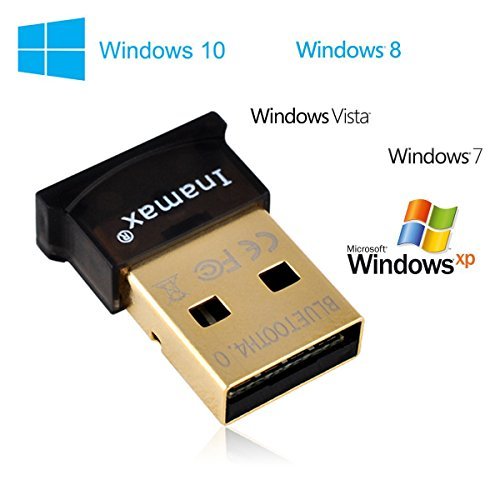 Inamax Plug and Play Bluetooth 4.0 USB Dongle Adapter for PC - Thumbnail 2