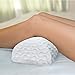 Joey's Room Half Moon Bolster Pillow Wedge for Side Sleepers, Leg Elevation, Knee Support Reduces Lower Back Pain and Pregnancy Body Discomforts | Removable Washable Cover