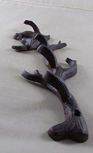 GSM Cast Iron Birds on Branch Hat Rack