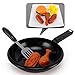Liberty Imports Fast Food Playset with Cooking Pan and Spatula - 25-Piece Kitchen Pretend Play Toy Set for Toddlers Kids (Cheese Burger, Hotdog, Chicken, Condiments and More)