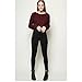 OYANUS Women's Casual Round Neck Long Sleeve Cable Knit Pullover Sweater