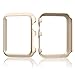 Apple Watch Bumper Case 38mm, Smarmate Aluminum Protective Shell Frame Cover for 38mm Apple Watch Series 3, Series 2 and Series 1 (Gold)