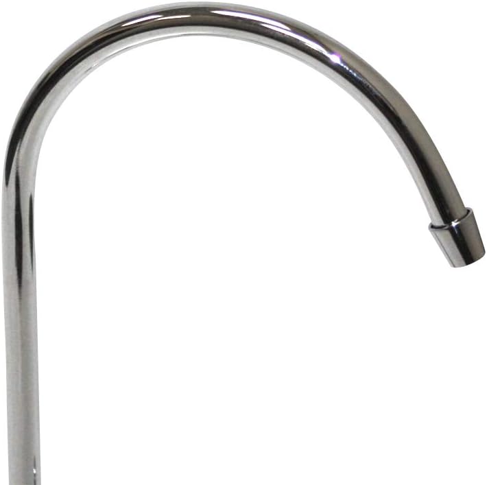 Puroflo Kitchen/Bar Sink Drinking Water Faucet, Chrome Finish, Lead-Free, Non-Air Gap, NSF Certified, With Faucet Connection 1/4'' Push-In Fitting, FLR-575CP, 1 Pack - - 