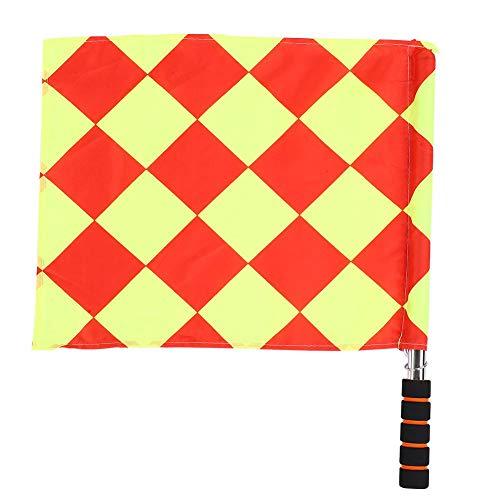 Fishlor Soccer Referee Flag, 2Pcs/Bag Soccer Football Referee Sport Match Linesman Flag with Storage Bag - Thumbnail 6