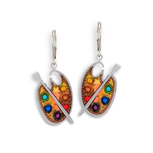 Seeka Painter's Palette Artist Earrings - E0838
