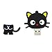 Aneew 16GB Animal Cartoon Black Cat Model USB Flash Drive Pendrive Memory Thumb Stick