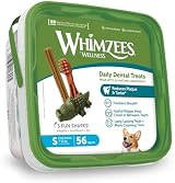 WHIMZEES Variety Box Dental S 56 Pieces Small Breed Dog Chews view 2