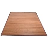 NEW 5' X 8' Bamboo Area Rug Floor Carpet Natural Bamboo Wood Indoor Outdoor