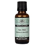Plantlife Tea Tree Essential Oil, 100% Pure Therapeutic, Aromatherapy Grade, 30 mL