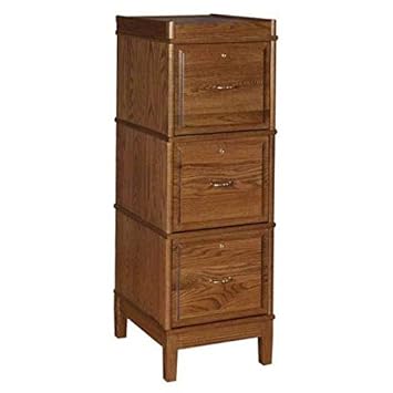 Amazon Com Hale Heritage Wood 3 Drawer Vertical File Cabinet