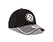 New Era NFL 2016 Training Camp Black and White 39THIRTY Stretch Fit Cap, Large/X-Large