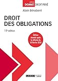 DROIT DES OBLIGATIONS - 15ÈME ÉDITION: ÉDITION RÉNOVÉE APRÈS LA RÉFORME DU 10 FÉVRIER 2016 (PRÉCIS DOMAT) by 