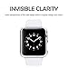 Apple Watch Series 1 38mm Case, Insten Crystal Clear [Thin Fit] [Anti-Shock] [All Around Protection] Snap-in Hard Case Cover Compatible with Apple Watch 38mm, Clear