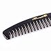 Hair Comb - Breezelike Wide Tooth Comb for Detangling - No Static Natural Black Buffalo Horn Comb for Women, Men & Kids