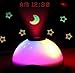 Gillberry New 7 Colors LED Change Star Night Light Magic Projector Backlight Clock
