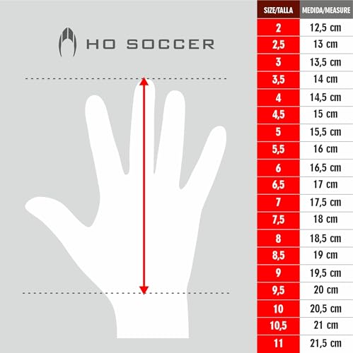 HO Soccer Force Guantes de Portero, Unisex