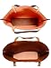 Scarleton Tote Bags for Women, Purses for Women, Handbags for Women, Reversible Travel Shoulder Bag with Pouch, H20180452 - Brown/Coral Pink