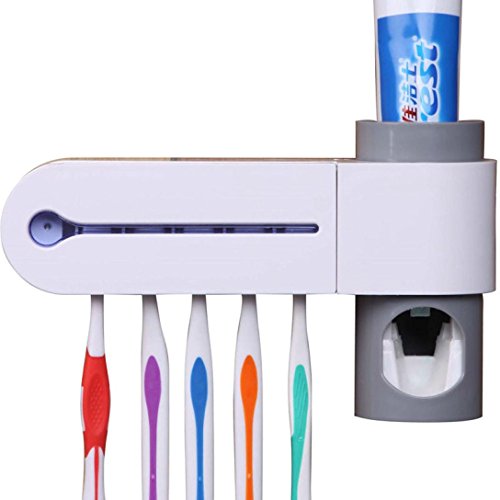 Anshinto Dental UV Ultraviolet Toothbrush Sanitizer Sterilizer Cleaner Storage Holder - Thumbnail 6