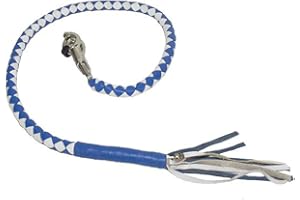 GARGOYLE BELLS 42" Motorcycle Whip, Colorful Get Back Whips, Biker Whips Handlebar Accessories for motorbike