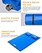 KingCamp Double Self Inflating Sleeping Pad for Camping 75D Sleeping Mat Queen Size Foam Camping Pad with 2 Travel Pillows Air Mattress for Backpacking Tent Indoor Outdoor Royal Blue