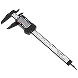 Digital Caliper Electronic 150mm 6 inch LCD Carbon Fiber Vernier Gauge Micrometer Measuring Tool