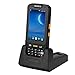 MUNBYN 3G 4G Handheld Android 7.0 POS Terminal with 1D Honeywell Barcode Scanner with Charger Cradle and Touch Screen WiFi BT GPS for Delivery Warehouse Management