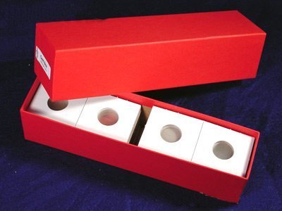 Single Row Storage Box & 100 2x2 Holders for CENTS by Guardhouse