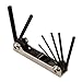 Seven-Key Metric Folding Hex Key Set Klein Tools 70582 primary