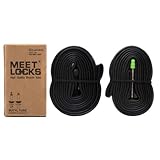 Meetlocks 26x1.75-2.125 MTB BIKE Inner Tube, Schrader Valve 32mm, Presta Valve 40mm,48mm, Solid Brass valve Stem for Deep Section Rims, Durable and Reliable Tube for Cycling and Training