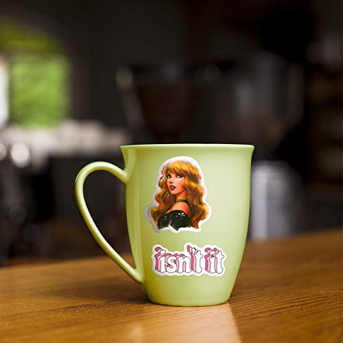 Taylor Swift Stickers Pack 50PCS, Vinyl Stickers for Hydro Flask Laptop Water Bottles Skateboard, Waterproof Sticker for Teens, Adults, Boys, Girls