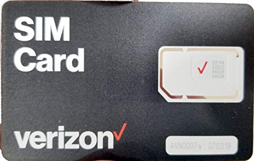 Verizon Nano Sim Card 4ff Non Nfc For Iphone 12 Pro 12 11 X Xr Xs Max 8 8 Plus 7 6 Ipad Air With Trendon Sim Ejection Tool Pricepulse
