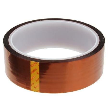 30mm Band Klebeband hitzebeständiges Abdeckband Heißklebeband bis 350°C Wärmeklasse