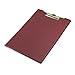 Samsill 71414 Value Padfolio, Heavy Vinyl, Brass Clip, Writing Pad, Inside Pocket, Burgundy, 8.5 x 11