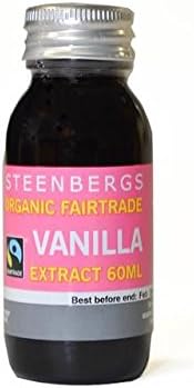 Steenbergs Organic Fairtrade Vanilla Extract - 60ml (2.03fl oz)