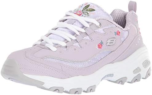 skechers bright blossoms white