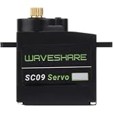Waveshare 2.3kg Serial Bus Servo, Two-Way Feedback, Servo/Motor Mode Switchable, Conpact Size, 300&deg; Rotation Angle