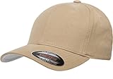 Blank FlexFit Brushed Twill Ball Cap Hat 6377 (L/XL 7 1/8