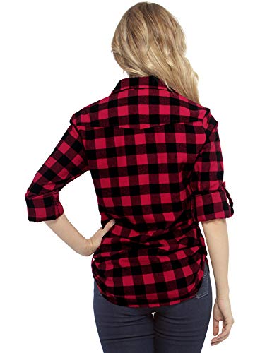 2 Match+Womens+Sleeve+Flannel+X+Small