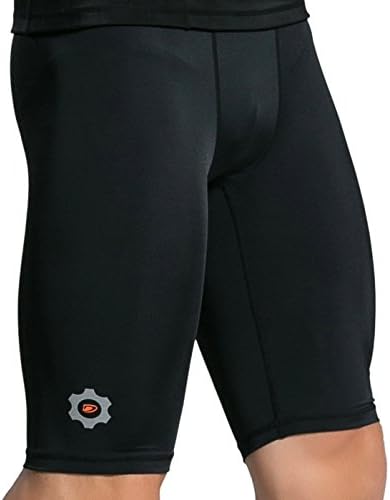 Dynamic Athletica's Mens Compression Shorts, Stay Cool And Dry, Improve Workouts and Circulation (Small, Black)