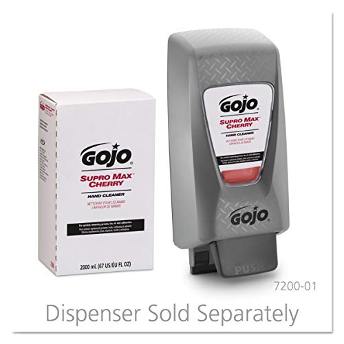 GOJO SUPRO MAX Cherry Hand Cleaner, Cherry Fragrance, 2000 ml Heavy Duty Hand Cleaner Refill for GOJO PRO TDX 2000 Dispenser (Case of 4) – 7282-04 - Thumbnail 4