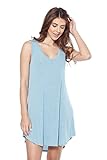 A+D® Womens Sleeveless V-Neck Knit Dress With Hi-Low Hem (S-XL)