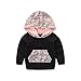 Infant Baby girls Boys printing Hoodie Tops +Long Pants + Headband cotton Outfits Set Clothes 0-3Y (tag：90/1-2Y)