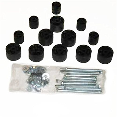 Performance Accessories, Jeep CJ-5/CJ-7 Scrambler 4WD Only 2″ Body Lift Kit, fits 1972 to 1986, PA912, Made in America