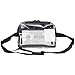 Fuel Fashion Clear Fanny Pack, Stadium Security Approved Belt Bag with Front Easy Access Pocket (Expandability 27