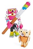 PIPEROID characters: Andy & Pino - paper craft robot kit (2-in-1 package)